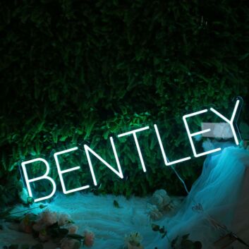 Bentley Blue Neon Sign