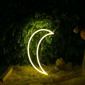 Lack Of Moon Yellow Neon Sign