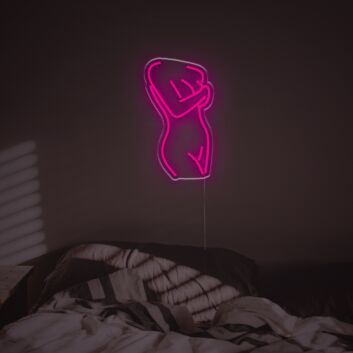 Lady Body LED Neon Sign