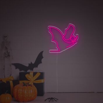Halloween Bat LED Neon Sign