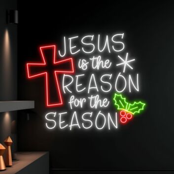 Jesus Is The Reason + JESUS IS KING 3ft sign