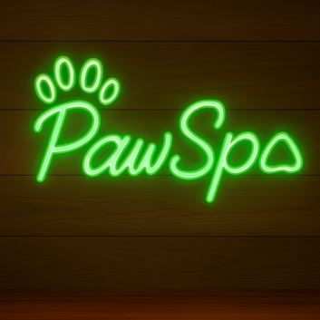 Pet Spa Paw Led Neon Sign