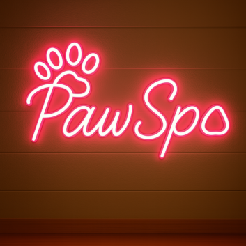 Pet Spa Paw Led Neon Sign