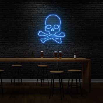 Pirate Skull LED Neon Sign