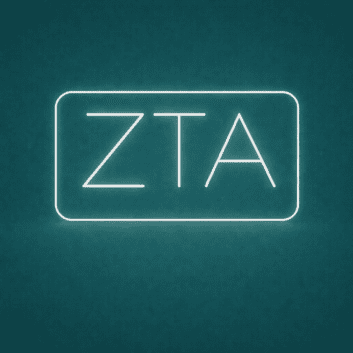 Zeta Tau Alpha ΖΤΑ LED Neon Sign Celebrating Sisterhood and Empowerment