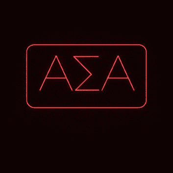 Alpha Sigma Alpha ΑΣΑ LED Neon Sign Celebrating Sisterhood and Excellence