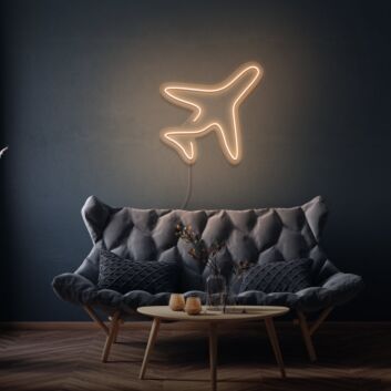 Airplane LED Neon Sign