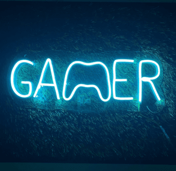 Gamer LED Neon Sign