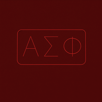 Alpha Sigma Phi ΑΣΦ LED Neon Sign Celebrating Brotherhood and Leadership