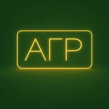 Alpha Gamma Rho ΑΓΡ LED Neon Sign Celebrating Brotherhood and Leadership