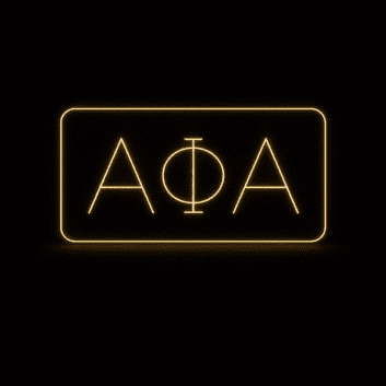 Alpha Phi Alpha ΑΦΑ LED Neon Sign Celebrating Brotherhood and Leadership