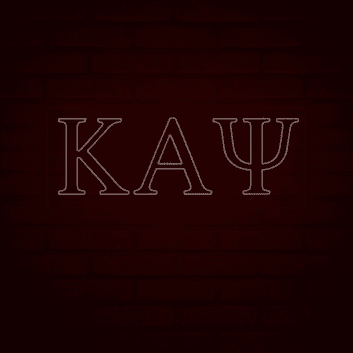 Kappa Alpha Psi ΚΑΨ LED Neon Sign Celebrating Brotherhood and Excellence