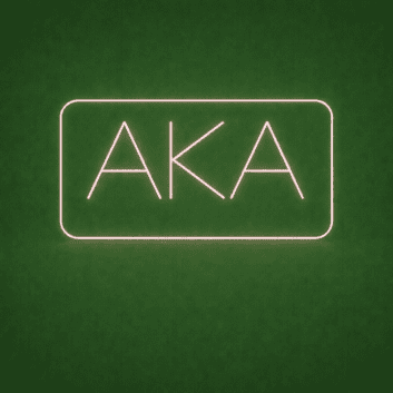 Alpha Kappa Alpha ΑΚΑ LED Neon Sign Celebrating Sisterhood and Service