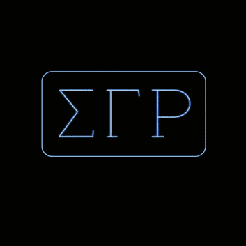Sigma Gamma Rho ΣΓΡ LED Neon Sign Celebrating Sisterhood and Service