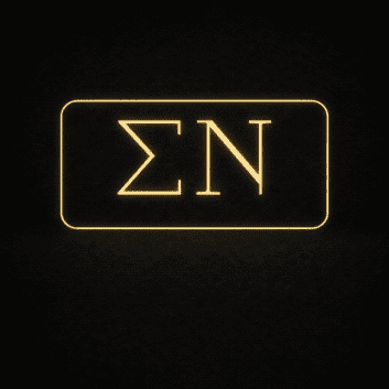 Sigma Nu ΣΝ LED Neon Sign Celebrating Brotherhood and Honor