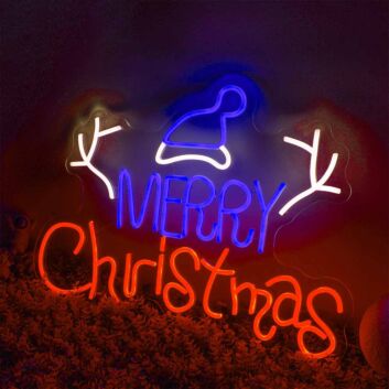Merry Christmas Deco Neon