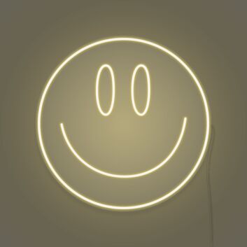Smile Emoji LED Neon Sign