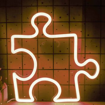 Funny puzzles Deco Neon