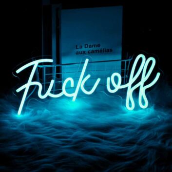 Fuck Off Deco Neon
