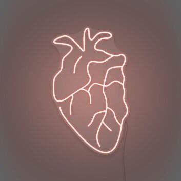 Realistic Heart LED Neon Sign