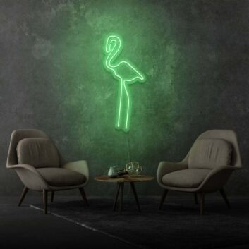 Flamingo Room LED Neon Sign