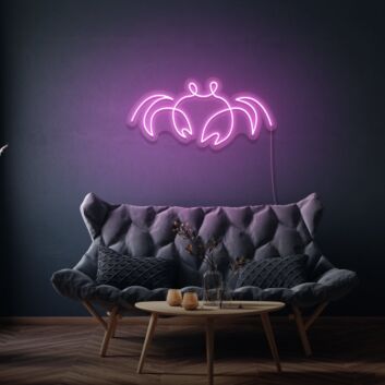 Neon Crab LED Light
