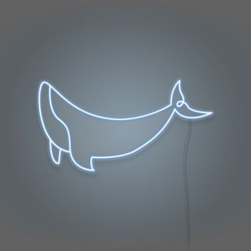 Whale LED Neon Sign