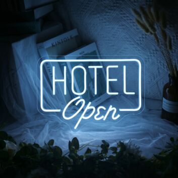Customize Hotel Open LED Neon Sign