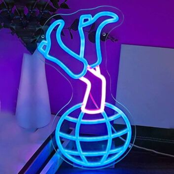 Disco Ball Cowgirl Legs Boots Neon Sign