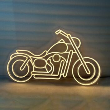 Harley Davidson Neon Sign Icon of Motorcycle Culture