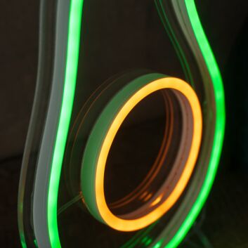 Avocado Half LED Neon Sign