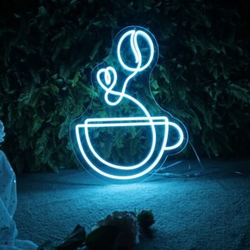 Aromatic Coffee Neon Sign Love for the Coffee Culture