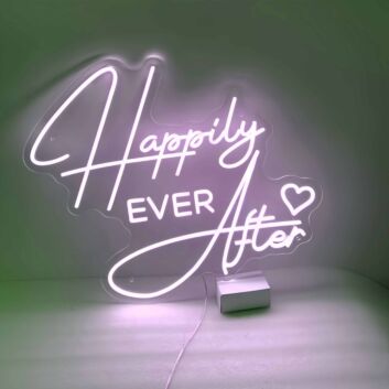 happily ever after 1  neon sign