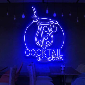 Customizable Cocktail Bar LED Neon Sign