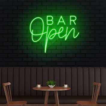 Bar Open Welcom Led Neon Sign Light