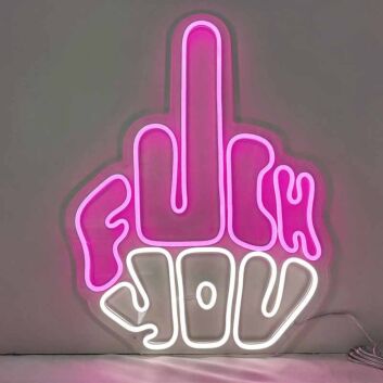 Fuck You Neon Statement Bold and Unapologetic