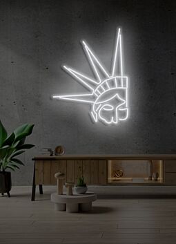 Crown Neon Regal Elegance in Luminous Form