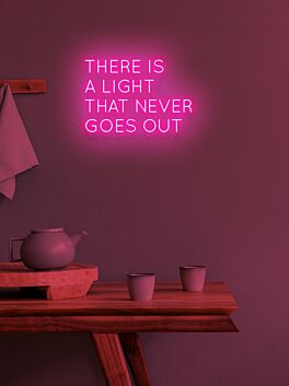 There is a light... Neon Beacon of Hope and Positivity