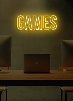 Games Neon Celebrating the Joy and Entertainment of Gaming