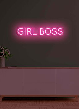 Girlboss Neon Empowering Women in Leadership