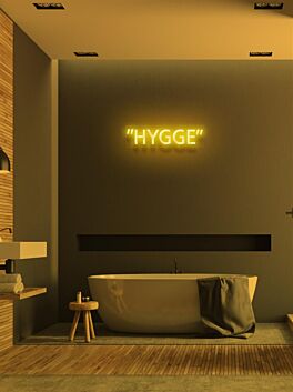 Hygge Neon Comfort and Coziness