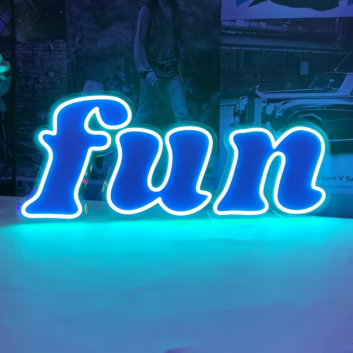 &quot;fun&quot; Neon Sign