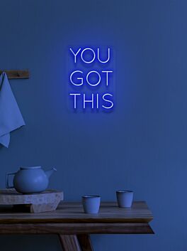 You have this Neon Encouragement for Every Challenge