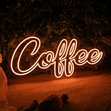 Coffee Neon Buzz for Café Corners