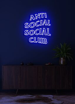 Anti Social Social Club Highlight Individuality with Distinctive Neon