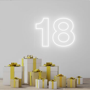18 Celebrating Milestone Birthdays with Vibrant Neon