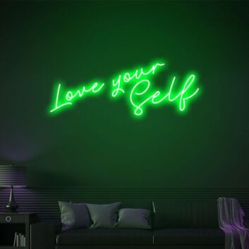 Love Your Self Self-Love Neon for Personal Spaces