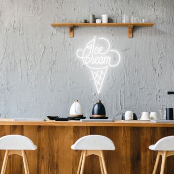 Ice Cream Bright Neon for Ice Cream Shops