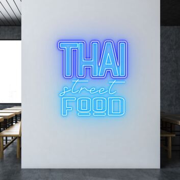 Thai Street Food Neon Streets of Flavor
