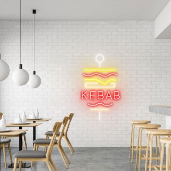 Customize Kebab Neon Flavor in Every Glow